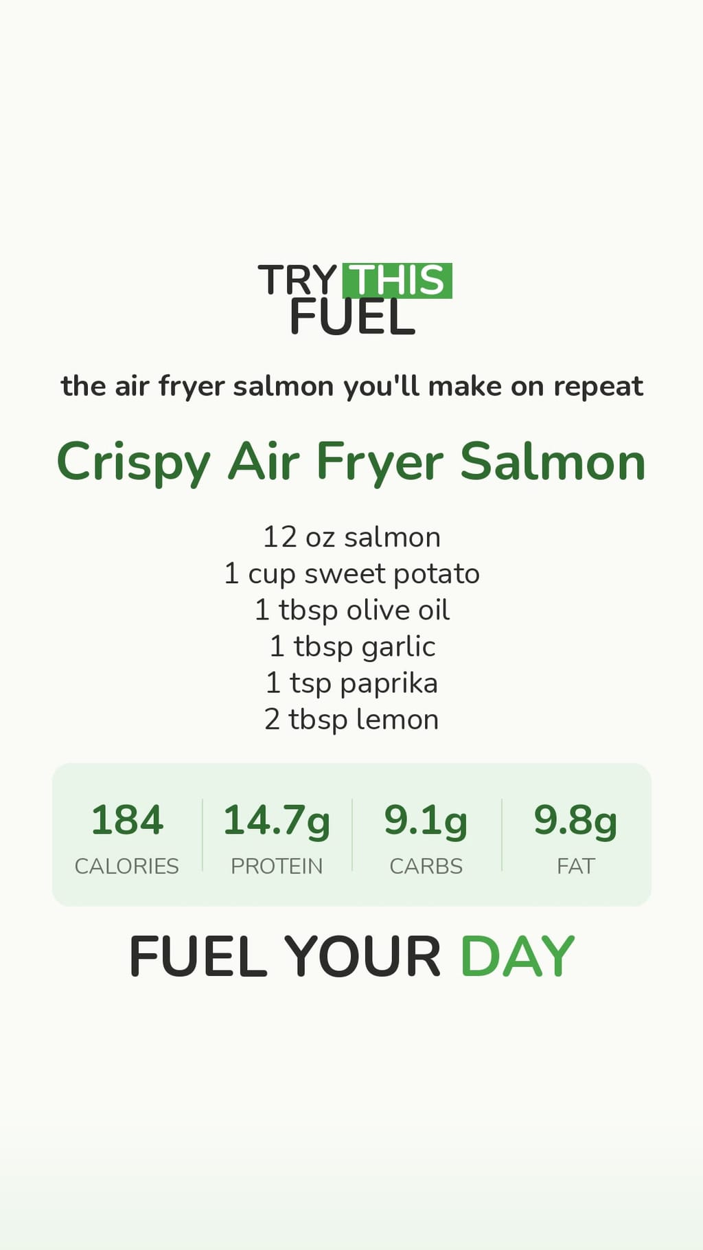 Crispy Air Fryer Salmon